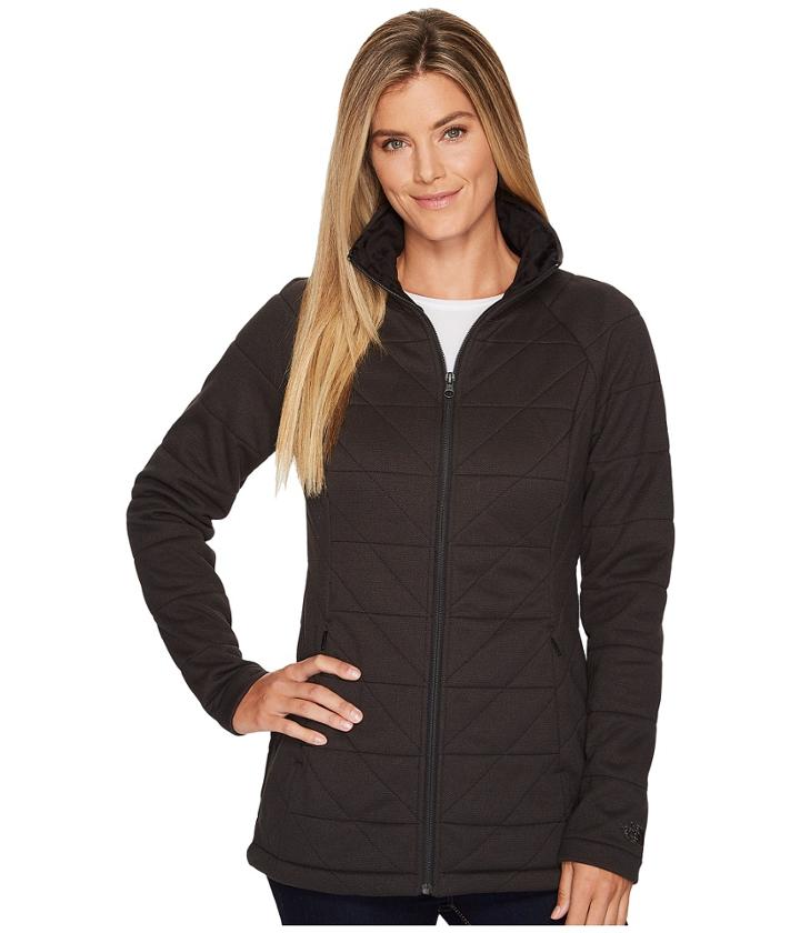 The North Face Knit Stitch Fleece Jacket (tnf Black) Women's Fleece