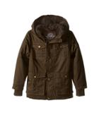 Urban Republic Kids Cotton Twill Safari Jacket (little Kids) (olive) Boy's Coat