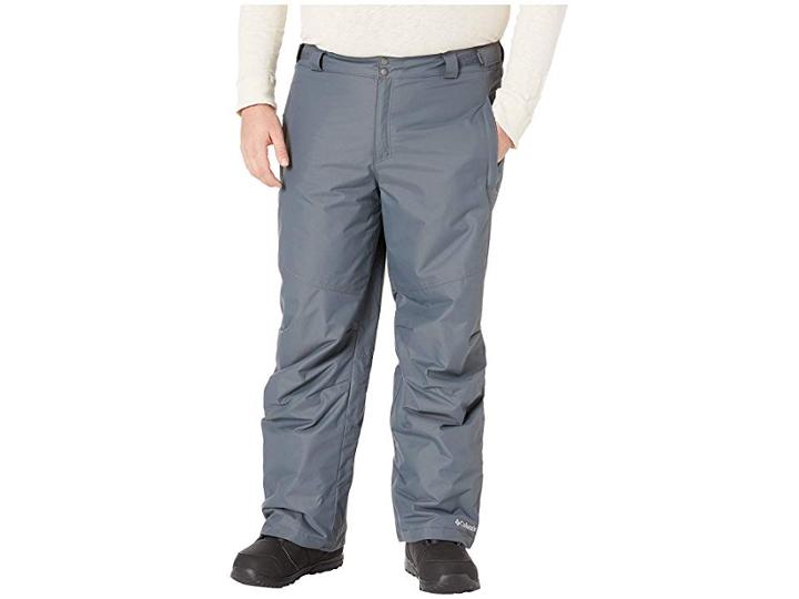 Columbia Big Tall Bugabootm Ii Pants (graphite) Men's Casual Pants