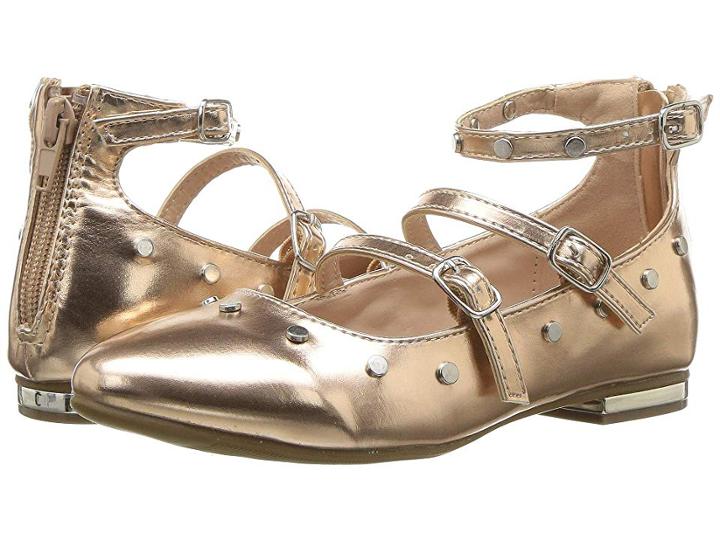 Steve Madden Kids Jmosh (little Kid/big Kid) (rose Gold) Girl's Shoes