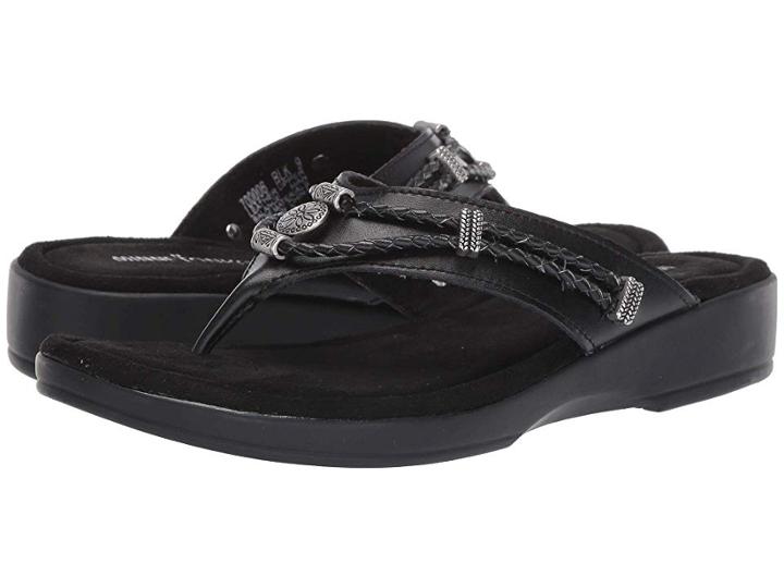 Minnetonka Scarlet (black) Women's Shoes
