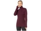 Icebreaker 175 Everyday Merino Baselayer Long Sleeve 1/2 Zip (velvet) Women's Clothing