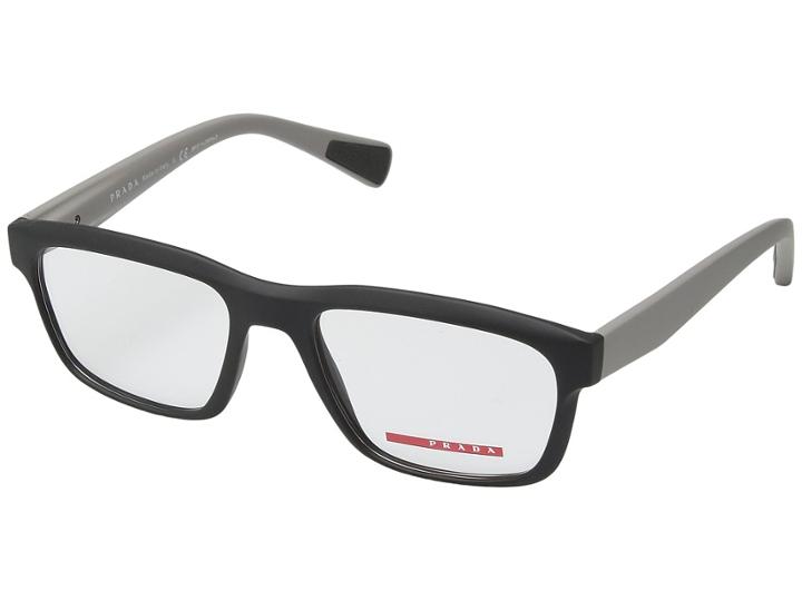 Prada 0ps 07gv (grey Rubber) Fashion Sunglasses