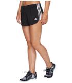 Adidas M18 Woven Shorts (black/white) Women's Shorts