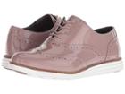 Cole Haan Original Grand Wingtip Oxford (twilight Mauve Patent Leather/optic White) Women's Shoes