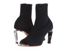 Clergerie Mabelaw (black Stretch Fabric) High Heels