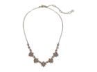 Marchesa Crystal Star Frontal Necklace (gold) Necklace