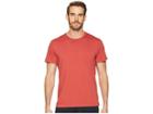 Agave Denim Agave Supima Crew Neck Short Sleeve Tee (baked Apple) Men's T Shirt