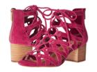 Aerosoles Middle Ground (dark Pink Suede) Women's Wedge Shoes