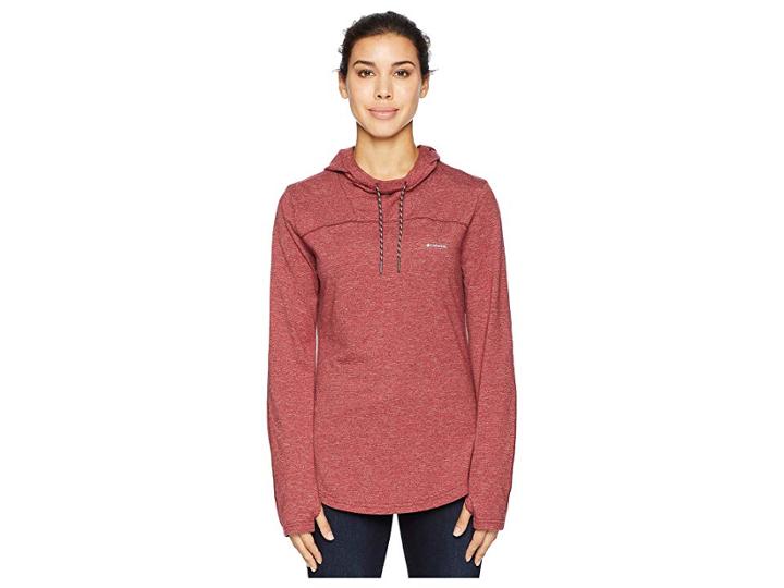 Columbia Pilsner Peaktm Hoodie (garnet Red) Women's Sweatshirt