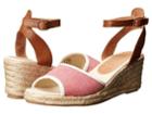 Soludos Wedge Sandal (nantucket Red) Women's Wedge Shoes