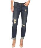 Kut From The Kloth Amy Crop Straight Leg In Animation (animation/dark Stone Base Wash) Women's Jeans