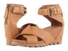 Sorel Joanie Sandal Ii (camel Brown) Women's Sandals