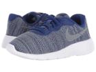 Nike Kids Tanjun (little Kid) (deep Royal Blue/cool Grey/white) Boys Shoes