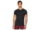 Scotch & Soda Summer Tee In Ausbrenner Quality (black Melange) Men's T Shirt