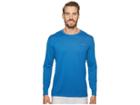 Quiksilver Waterman Gut Check Long Sleeve Rashguard (deep Water) Men's Swimwear