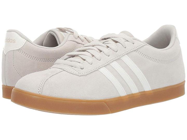 Adidas Courtset (raw White/cloud White/gum 3) Women's Lace Up Casual Shoes