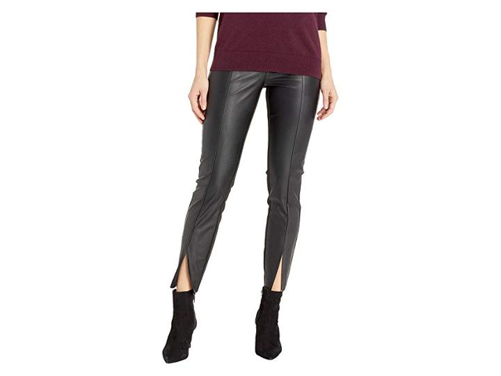 Bcbgeneration Split Front Hem Leggings (black) Women's Casual Pants