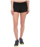 Brooks Chaser 3 Shorts (black) Women's Shorts