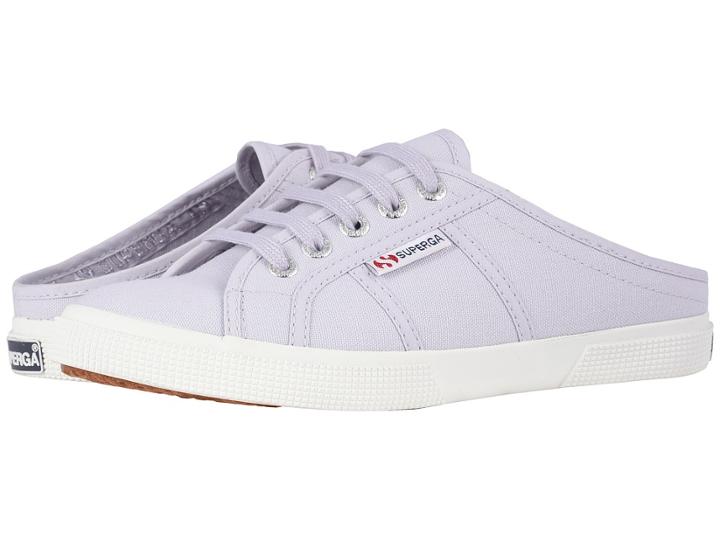Superga 2288 Vcotw Sneaker Mule (lavender) Women's Lace Up Casual Shoes