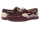 Sperry Koifish Herringbone Tweed (wine) Women's Lace Up Casual Shoes