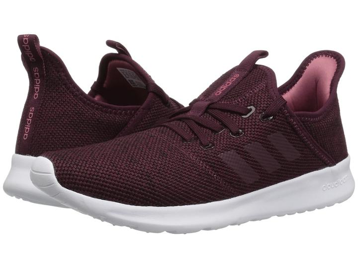 Adidas Cloudfoam Pure (maroon/maroon/trace Maroon) Women's Shoes