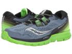 Saucony Zealot Iso 3 (grey/black/slime) Men's Running Shoes
