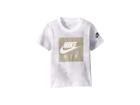 Nike Kids Air Cloud Short Sleeve Tee (toddler) (white) Boy's T Shirt