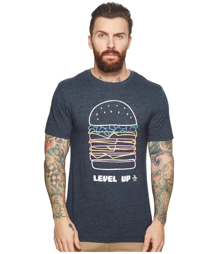Original Penguin Graphic Tee (dark Sapphire) Men's T Shirt