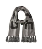 Converse Knit Stadium Scarf (charcoal Grey) Scarves