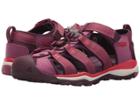 Keen Kids Newport Neo H2 (little Kid/big Kid) (red Violet/grape Wine) Girl's Shoes