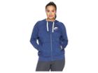 Nike Plus Size Gym Vintage Full Zip Extended Hoodie (blue Void/sail) Women's Sweatshirt
