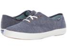 Keds Champion Seasonal Solid (navy) Women's Lace Up Casual Shoes