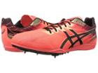 Asics Cosmoracer Ld (flash Coral/black) Men's Track Shoes