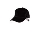 Scala Velvet Cap With Pearl Bow (black) Caps