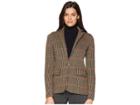 Lauren Ralph Lauren Plaid Wool Blend Blazer (multi) Women's Coat