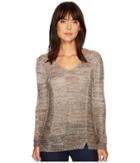 Nic+zoe Textured Ombre Top (multi) Women's Sweater