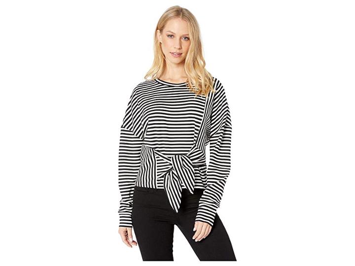 Parker Nanette Top (black/white) Women's Clothing
