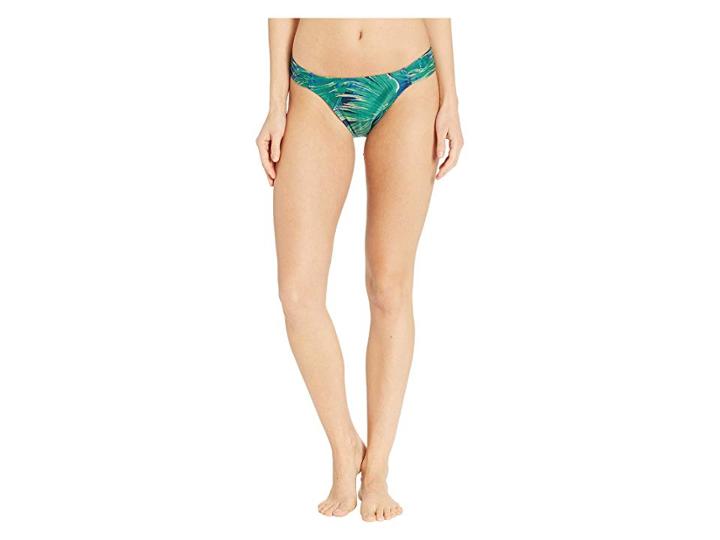Carve Designs Cardiff Bottom (azul Palms) Women's Swimwear