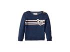 Roxy Kids My Days Tell Me A Story Fleece (toddler/little Kids/big Kids) (dress Blues) Girl's Sweatshirt