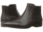 Calvin Klein Clarke (dark Brown Tumbled Cow Leather) Men's Boots