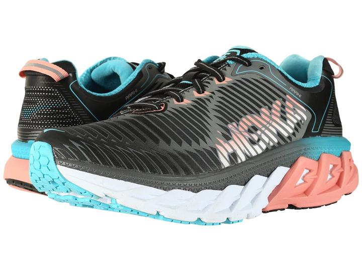 Hoka One One Arahi (black/peach Amber) Women's Running Shoes