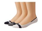 Sperry Signature Invisible Liner 3-pair Pack (navy/white) Men's No Show Socks Shoes