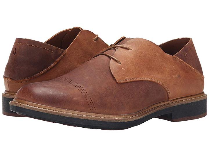 Olukai Walino (rum/mustard) Men's Lace Up Casual Shoes
