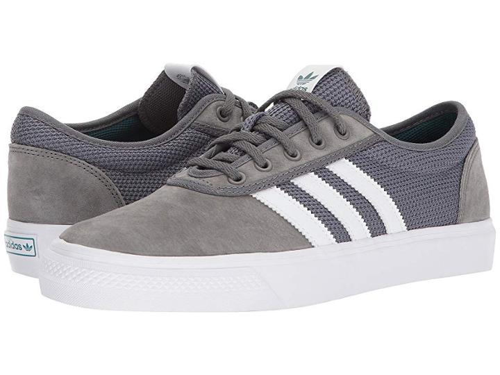 Adidas Skateboarding Adi-ease (grey 4/footwear White/real Teal) Skate Shoes