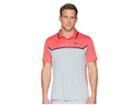 Puma Golf Bonded Tech Polo (paradise Pink/quarry) Men's Short Sleeve Pullover