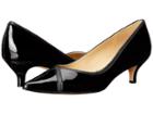 Trotters Kelsey (black Soft Patent Leather/iridescent) Women's 1-2 Inch Heel Shoes
