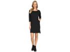 Nau Repose Scoop Neck Dress (caviar) Women's Dress