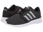 Adidas Cloudfoam Qt Racer (black/silver Metallic/grey Three) Women's Running Shoes