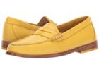 G.h. Bass & Co. Whitney Weejuns (mustard Soft Tumbled Leather) Women's Shoes